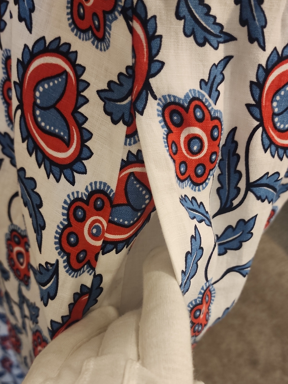 BODEN Eve Linen Midi Dress Floral NWT - Picture 7 of 15